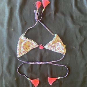 Tassel Bikini Top